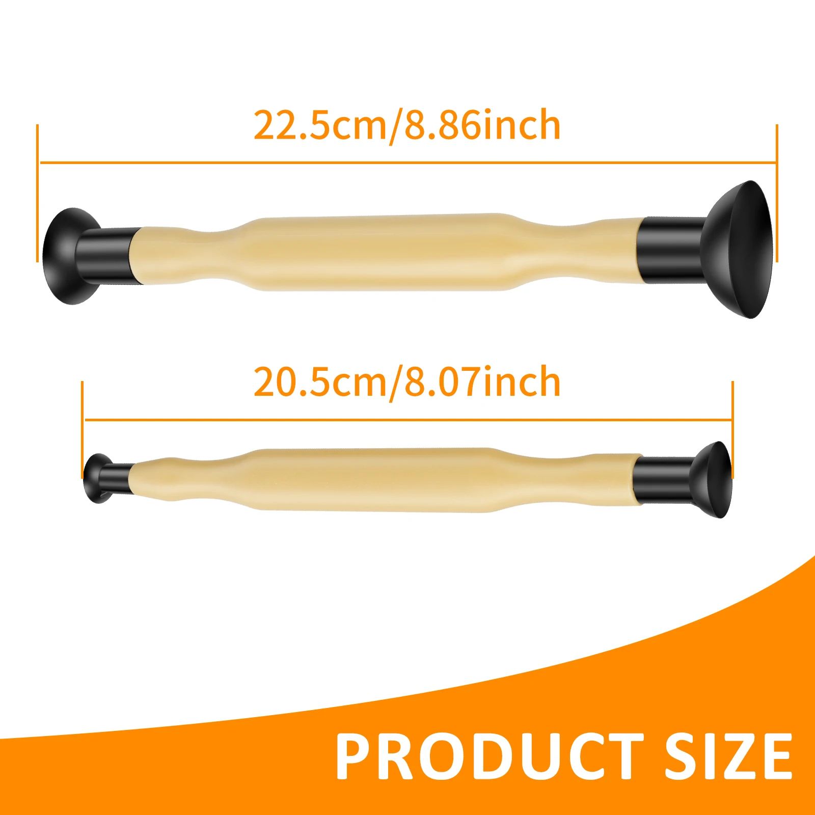 4 Piece Valve Lapping Tool Kit Manual Engine Valve Grinding Sticks with Suction Cups