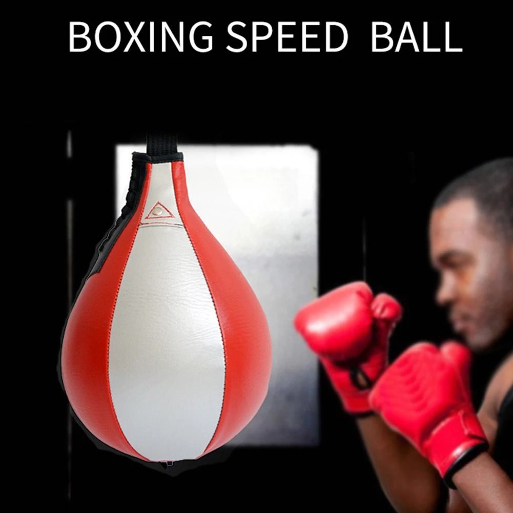 Thai Punching Bag Pear Shaped Speed Ball Boxing Training Bag
