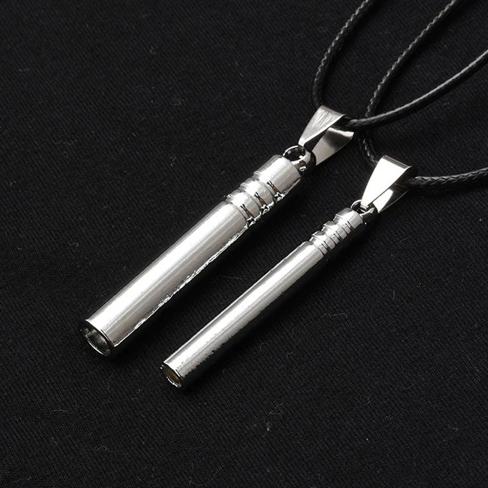 Titanium Emergency Whistle Keychain Loud, Portable Survival Whistle for Outdoor Adventures