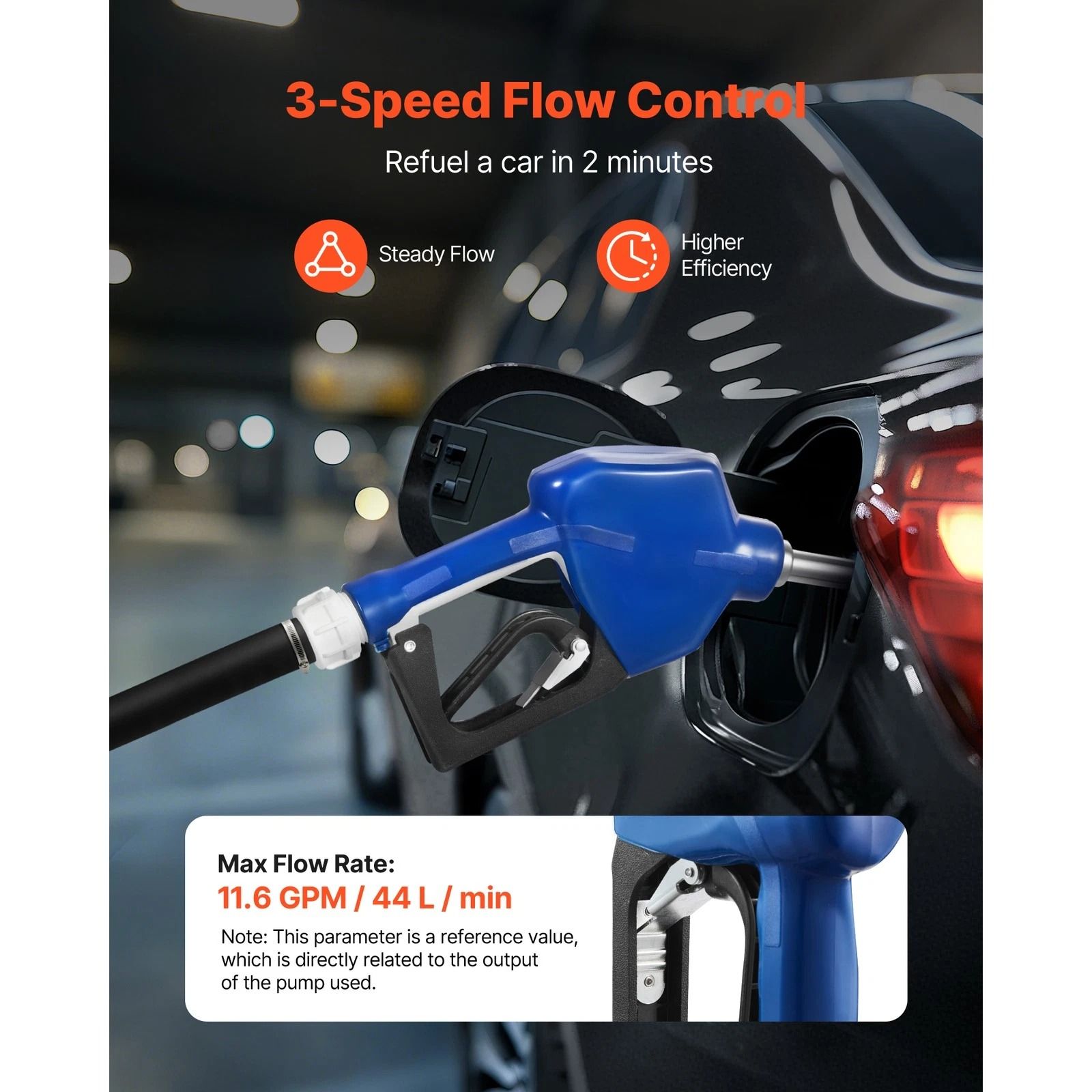 DEF Nozzle Barb Auto Shut Off Fueling Nozzle with Spout