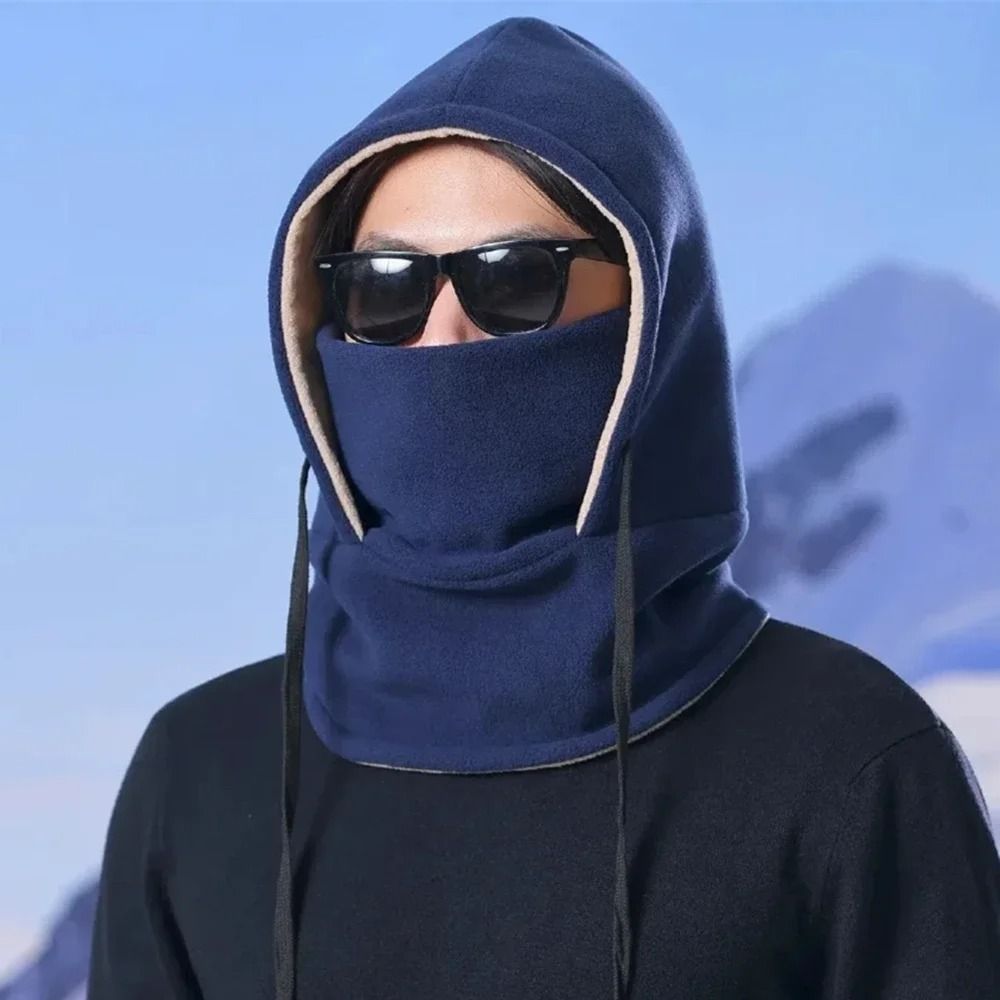 Unisex Winter Balaclava Hat – Windproof Thermal Cap with Integrated Face Mask