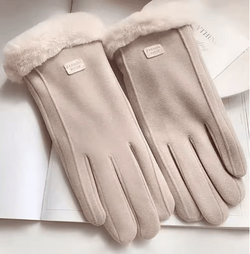 Womens Thermal Cycling Gloves Winter Warm Riding Gloves with Soft Lining