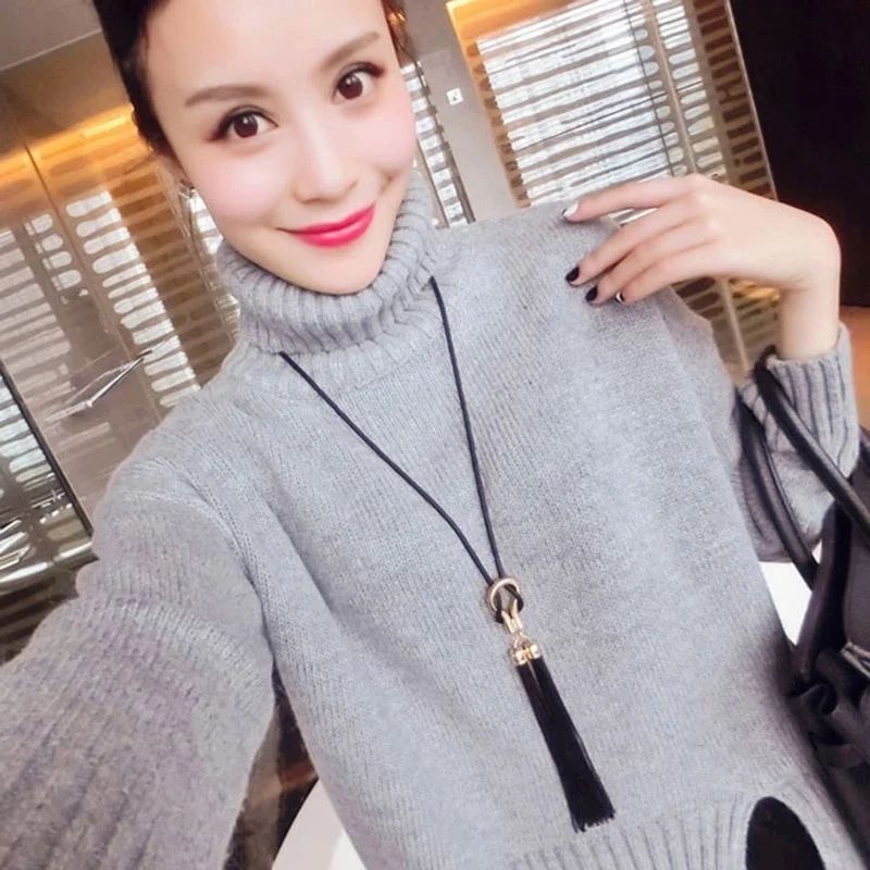 Elegant Long Tassel Sweater Chain Necklace for Women – Boho Pendant Statement Jewelry