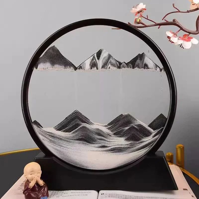 Zen-Flow 3D Deep Sea Moving Sandscape