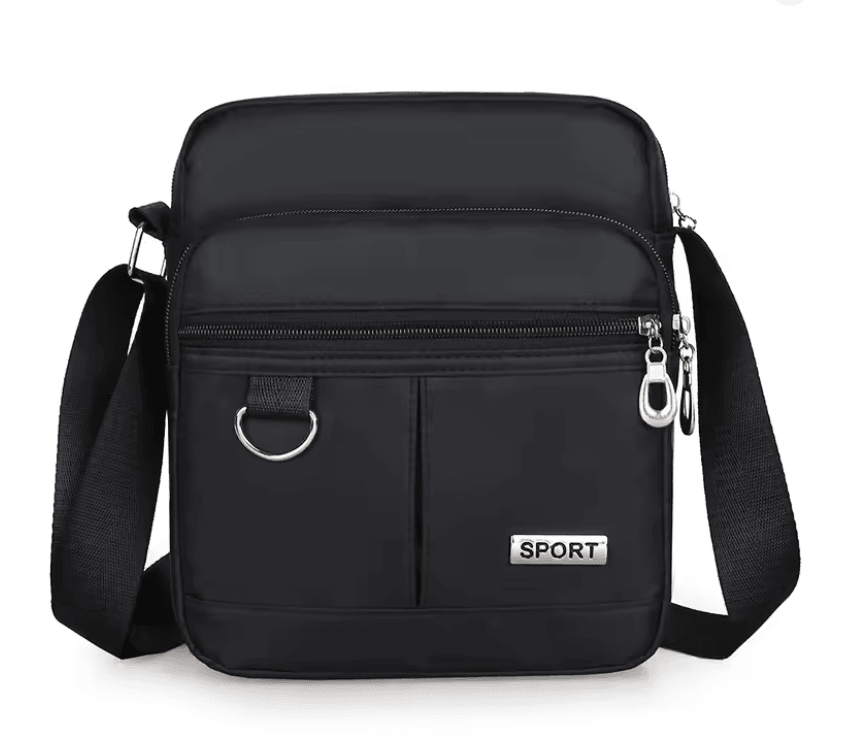 AquaGuard Waterproof Nylon Crossbody Bag