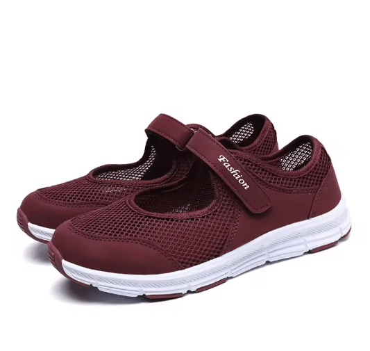 Womens Breathable White Vulcanized Sneakers for Everyday Comfort