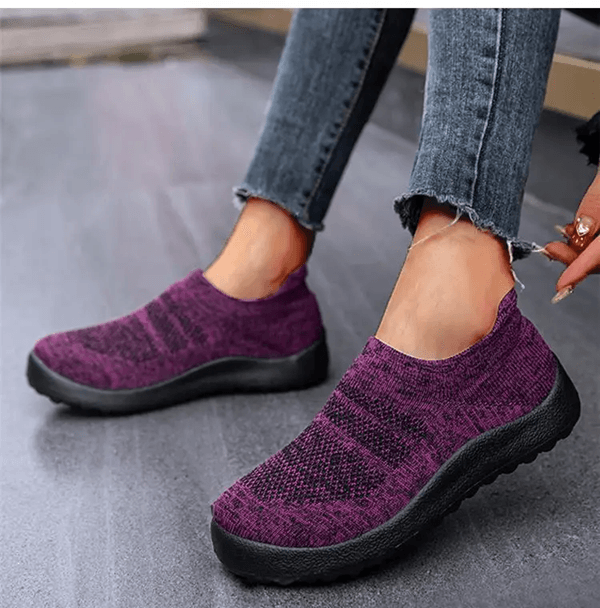 Women Slip On Sock Sneakers Breathable Lightweight Running Shoe