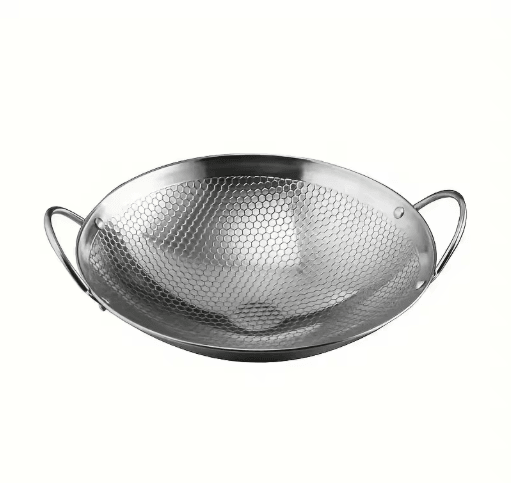11-Inch Stainless Steel Honeycomb Non-Stick Skillet with Handle