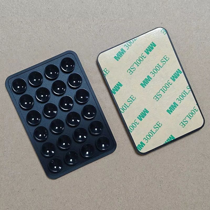 Multifunction Silicone Suction Cup Phone Holder Case – Anti-Slip Stick-On Mobile Mount