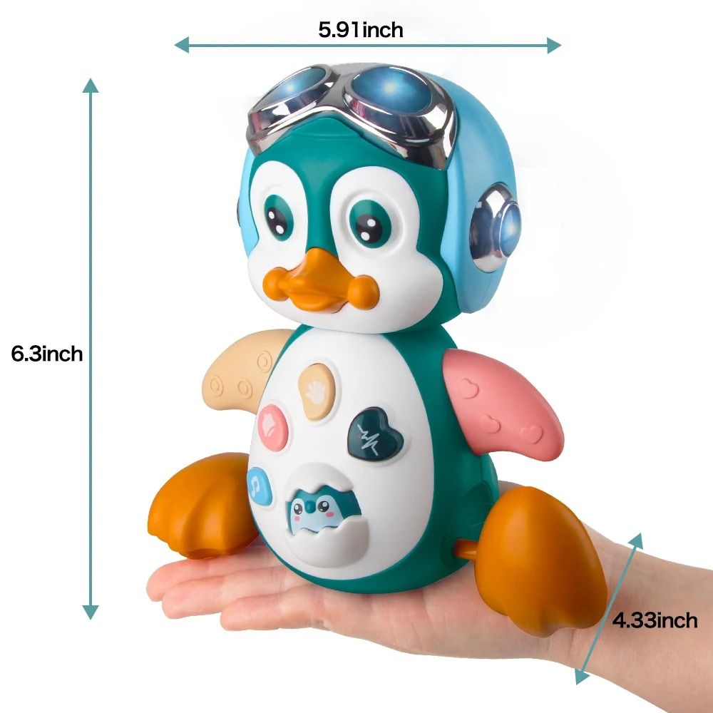 Interactive Musical Walking Penguin Toy