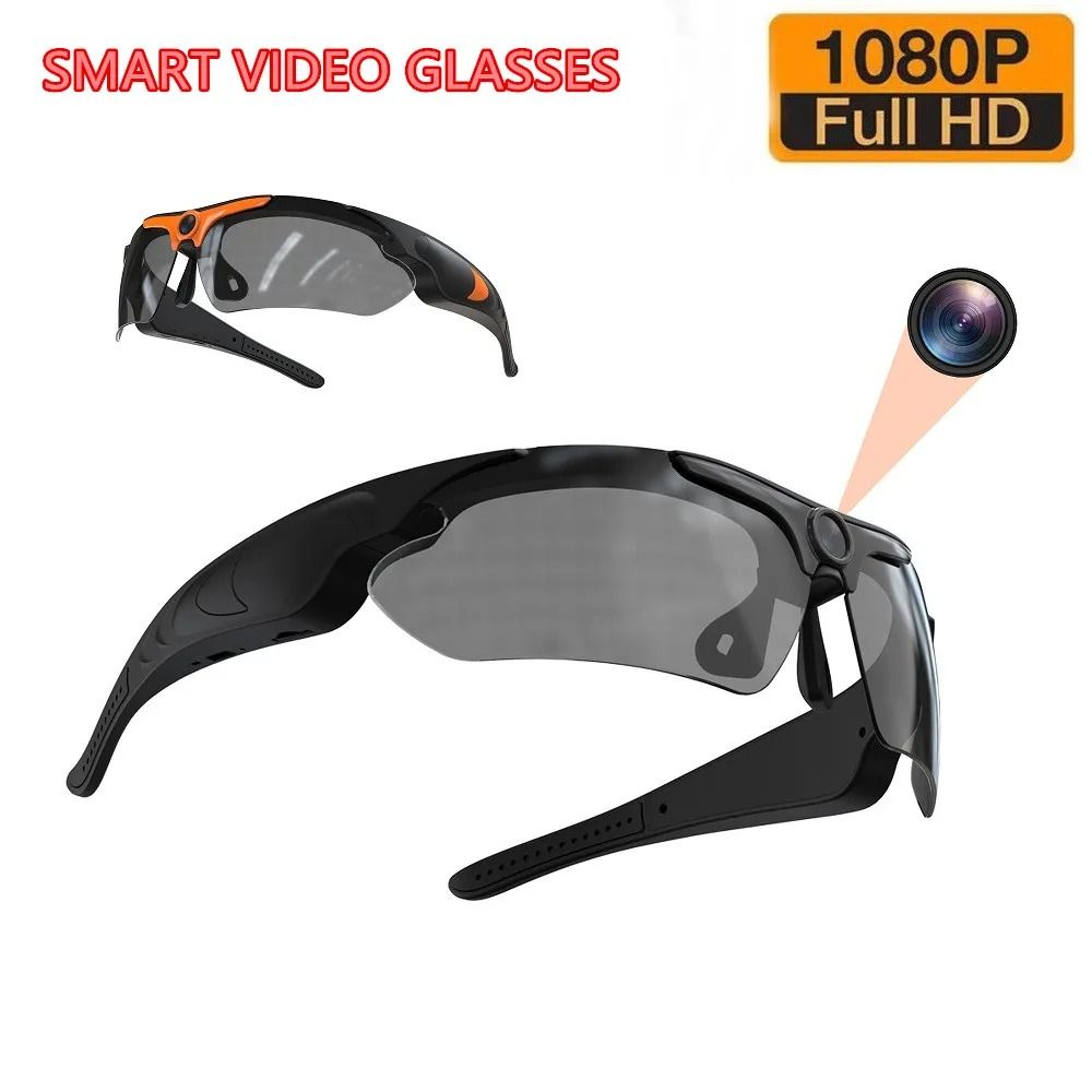 HD 1080P Smart Sunglasses Camera – Polarized Sports Eyewear with Integrated Video Recorder – 32GB High-Speed Storage