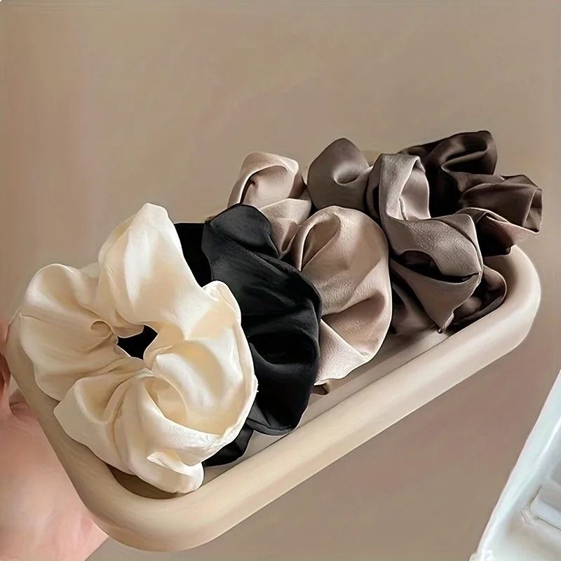 Satin Large Scrunchie Headband for Women and Girls