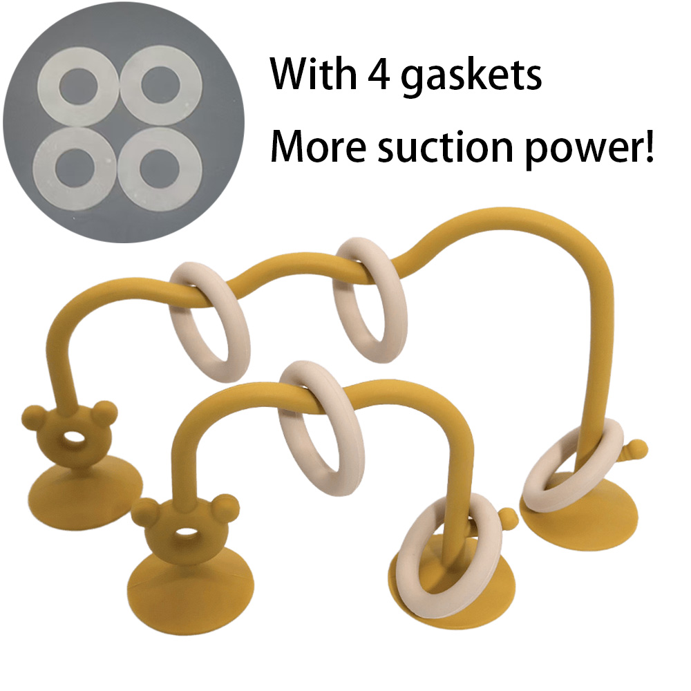 Bead Wrapped Baby Early Education Puzzle Game Toys, Silicone Children's Silicone Tabletop Toys