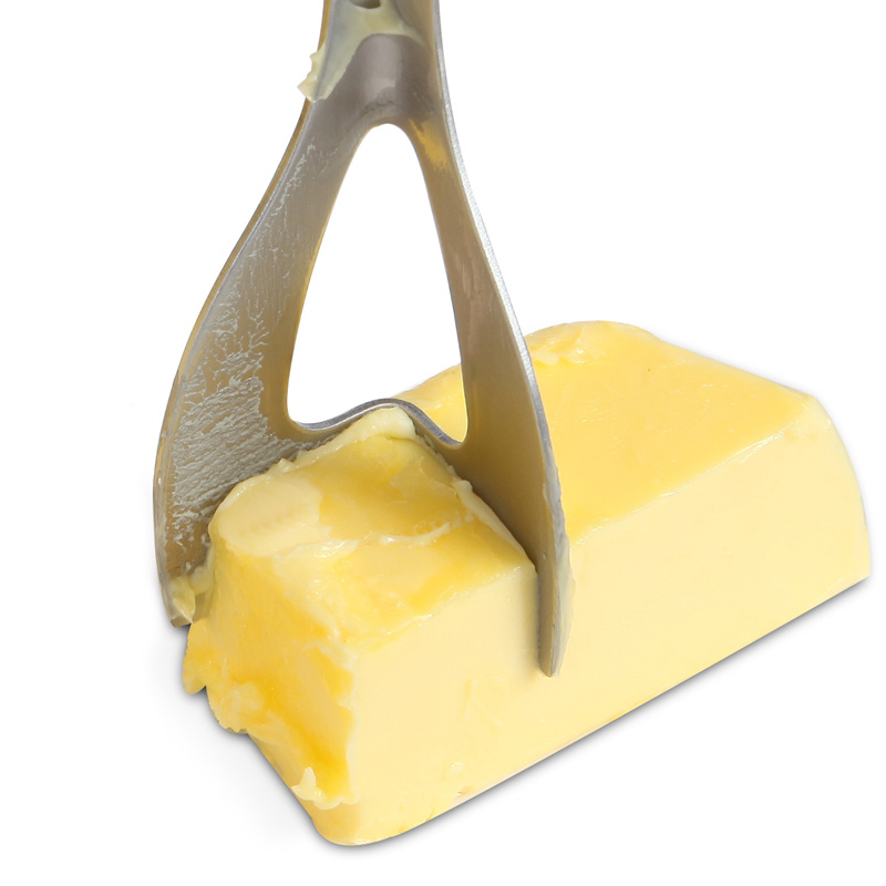 Stainless Steel Cheese Cutter – Food Grade Butter & Cake Slicer Tool