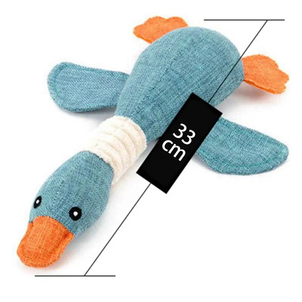Geese Sound Pet Toy Bite Resistant Chew Toy for Dogs and Cats
