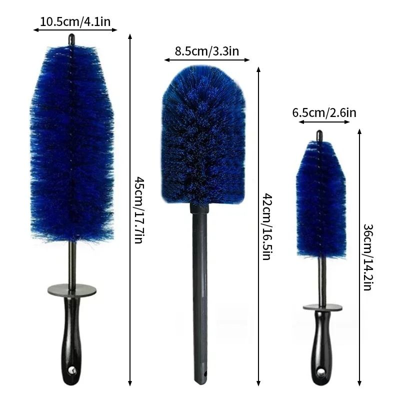Microfiber Long-Handle Wheel & Rim Brush