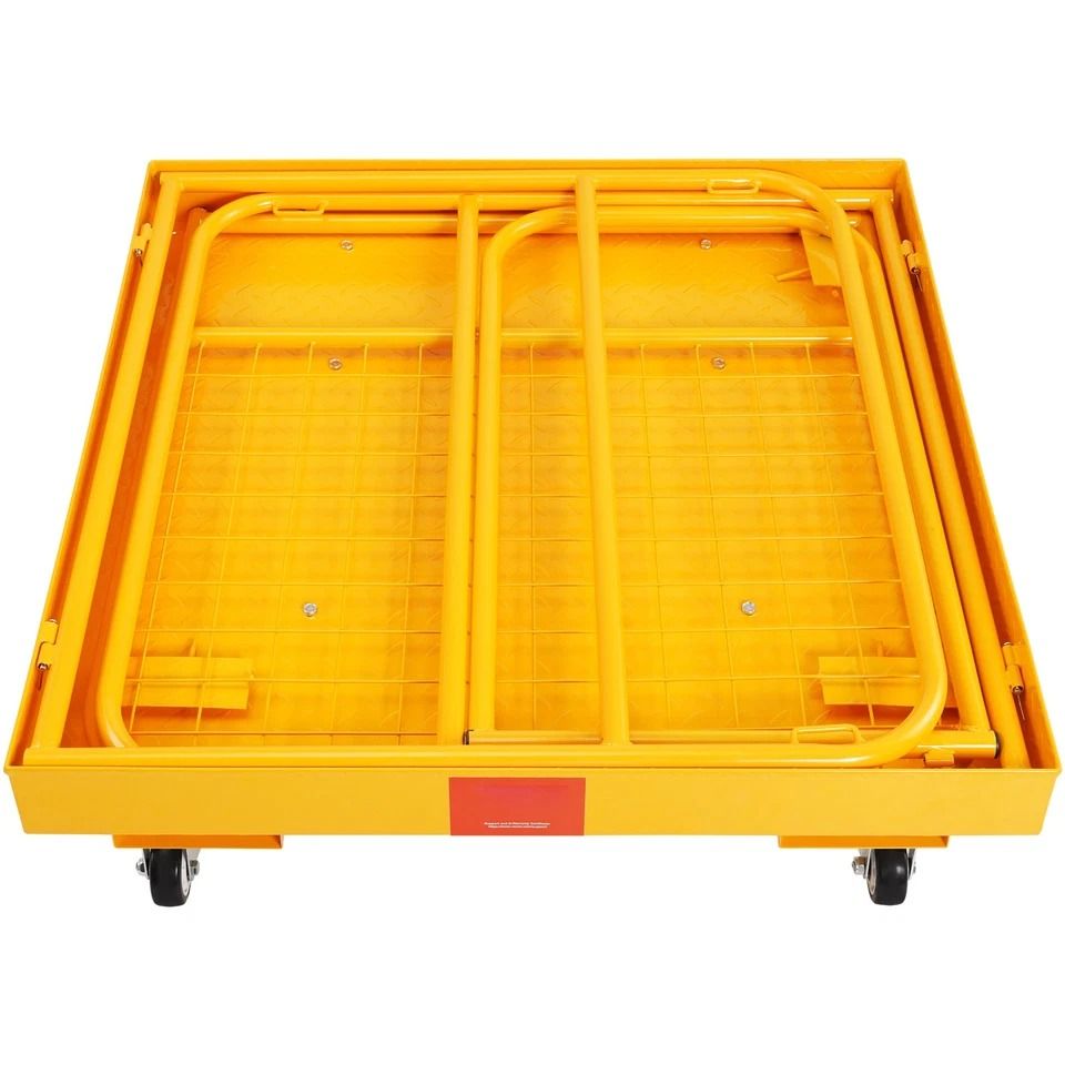 Forklift Safety Cage Work Platform with Wheels for Aerial Tasks