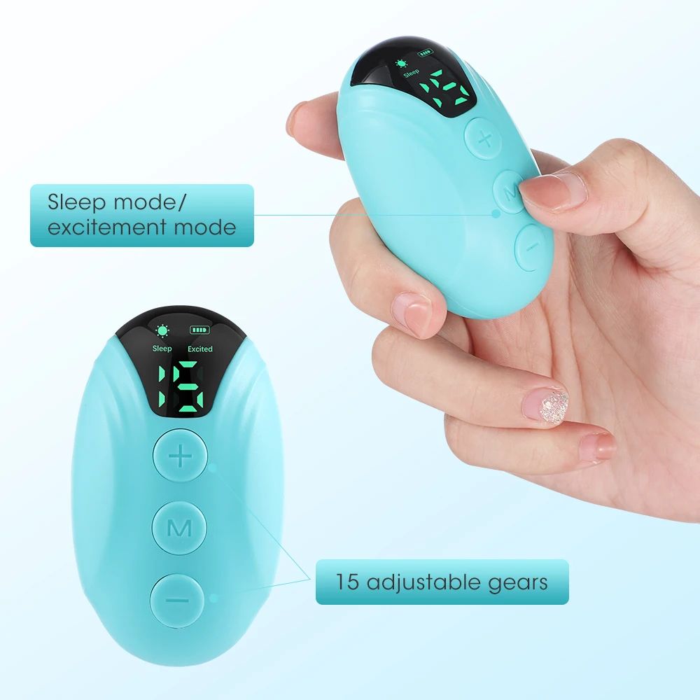 Handheld CES Microcurrent Sleep Aid Device for Insomnia Anxiety and Stress Relief