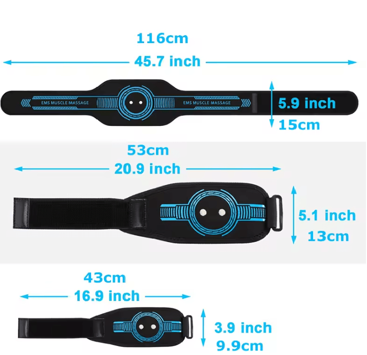 CoreFlex EMS Muscle Training Belt for Abs and Full Body Toning