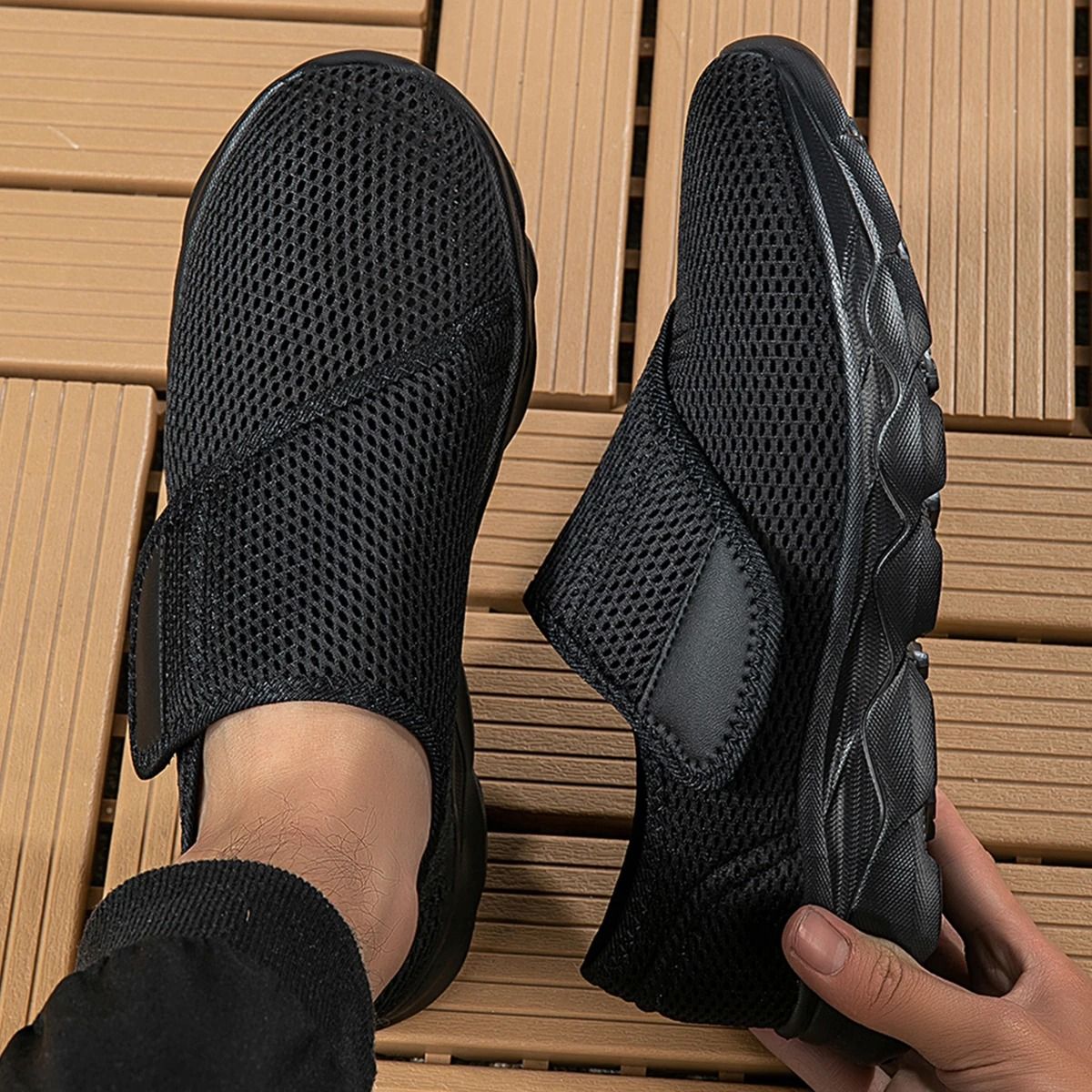 Comfort Adjustable Orthopedic Shoes for Swollen Feet and Diabetic Support