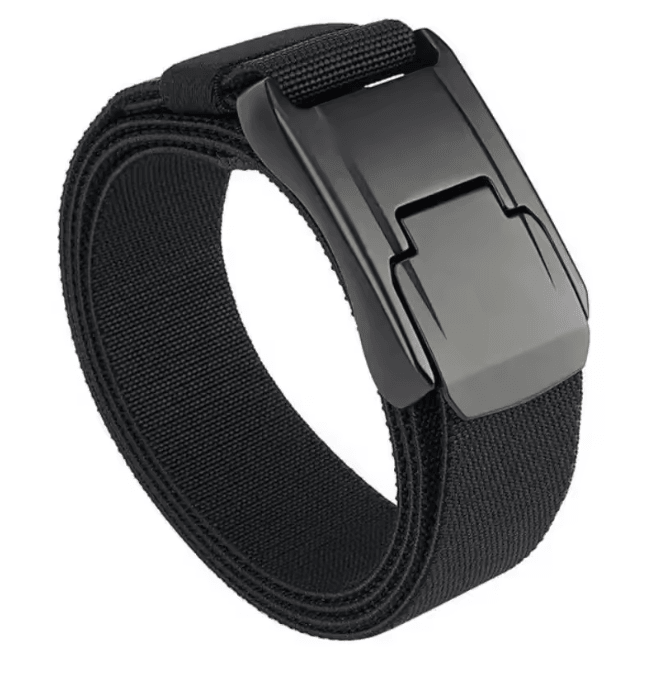 Stretch Nylon Work Belt with Quick Release Buckle for Men and Women