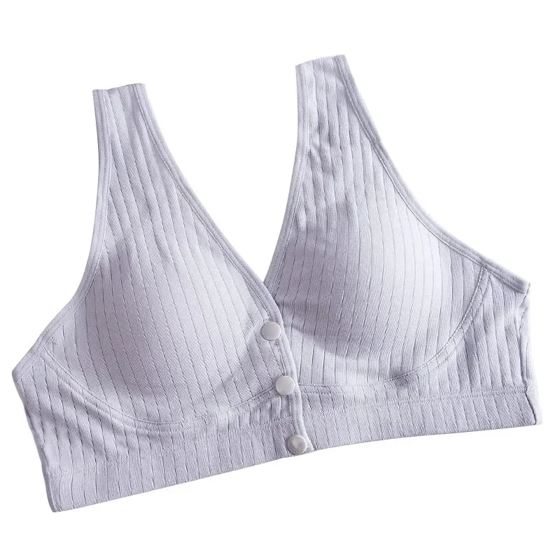 Cotton Maternity Nursing Bras, Pregnant Breastfeeding Bra, Pregnancy Women Underwear, Soft Cotton Breast Feeding Bra