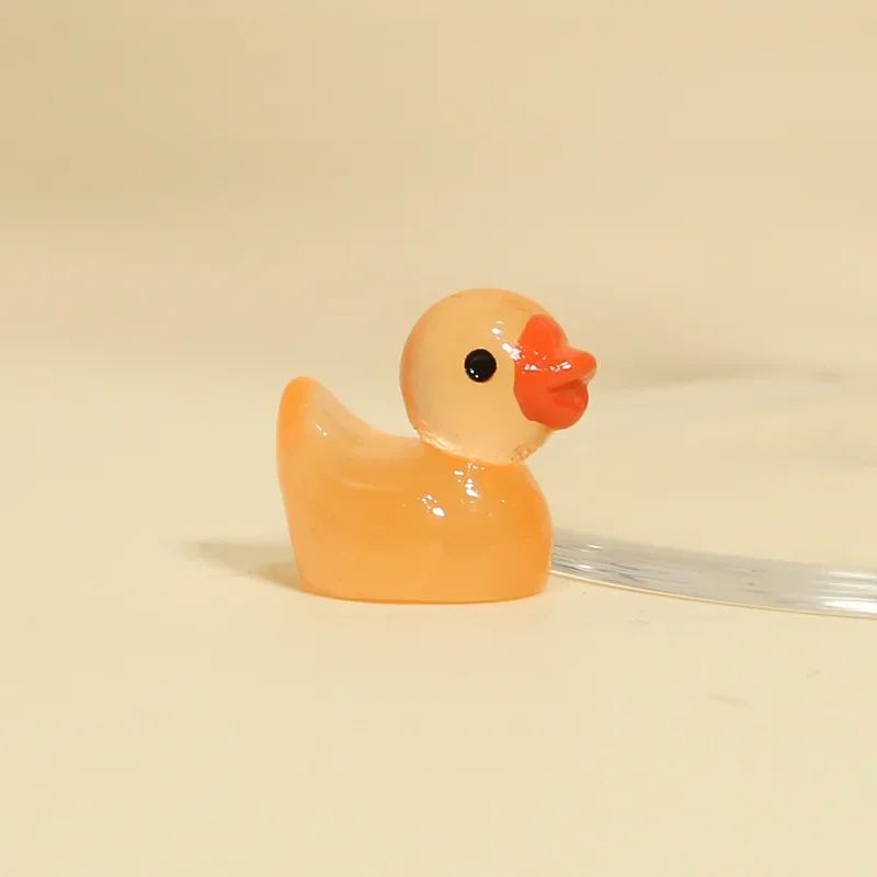 Glow in the Dark Mini Duck Figurines