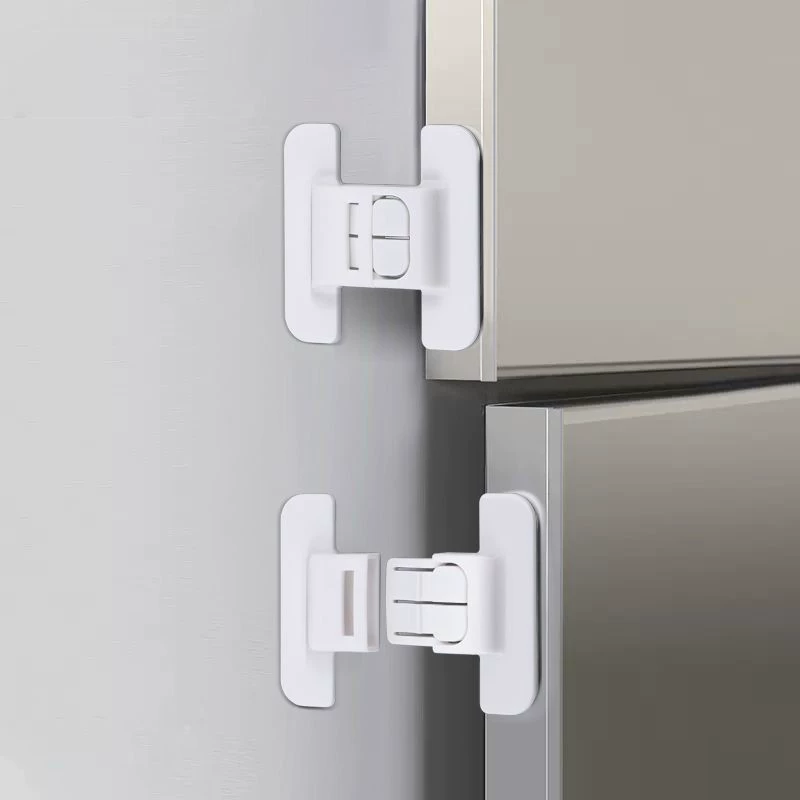 Baby Safety Refrigerator Lock, Cabinet Door Locker Buckle, Anti-Open Water Dispenser, Kids Home Security Protection