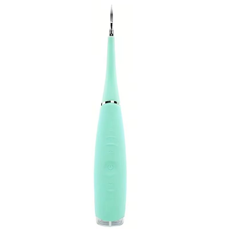 USB Rechargeable Electric Teeth Cleaner Ultrasonic Dental Tartar Remover Precision Plaque Cleaning Tool
