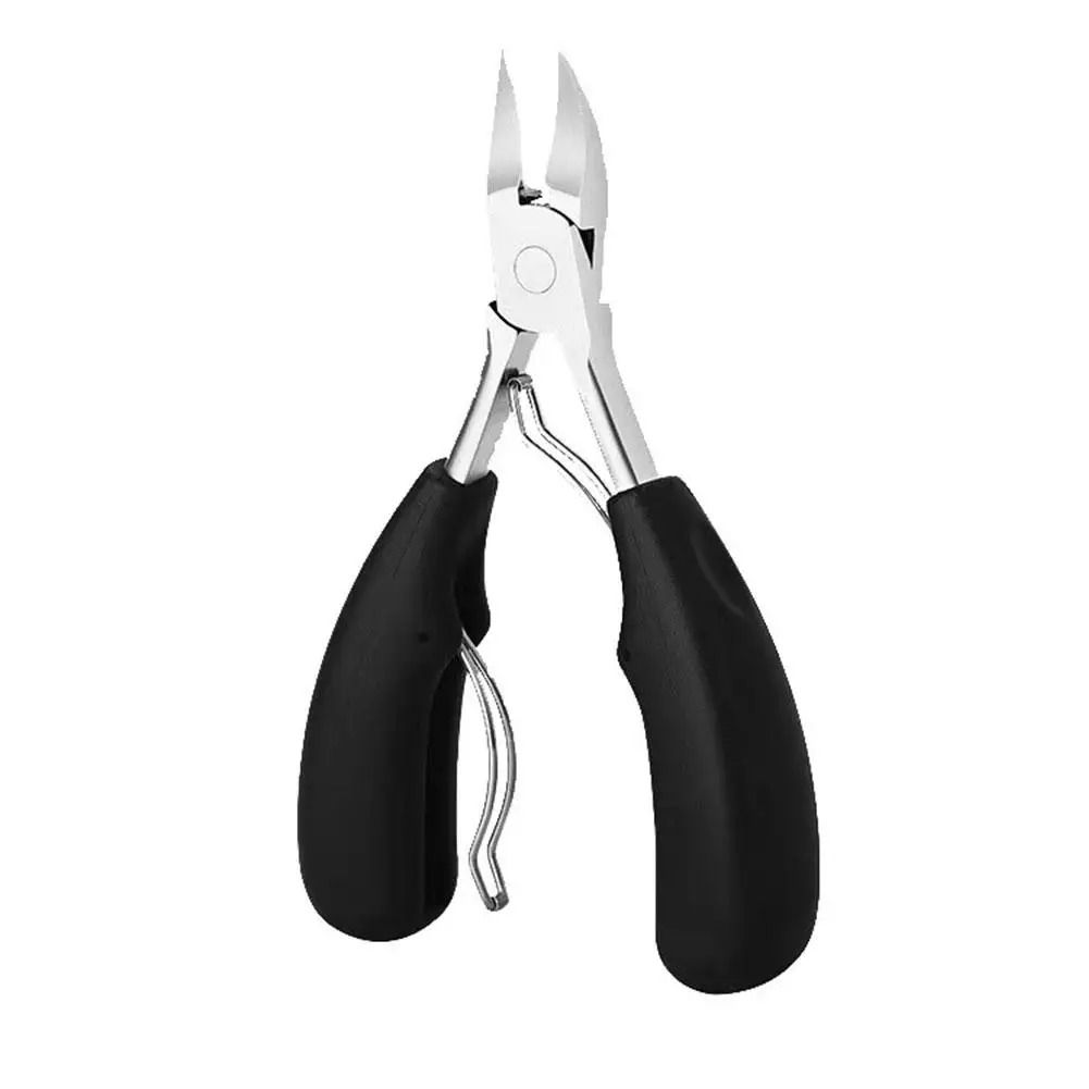 Stainless Steel Dead Skin Nail Clipper Precision Cuticle Nipper with Anti Slip Handle