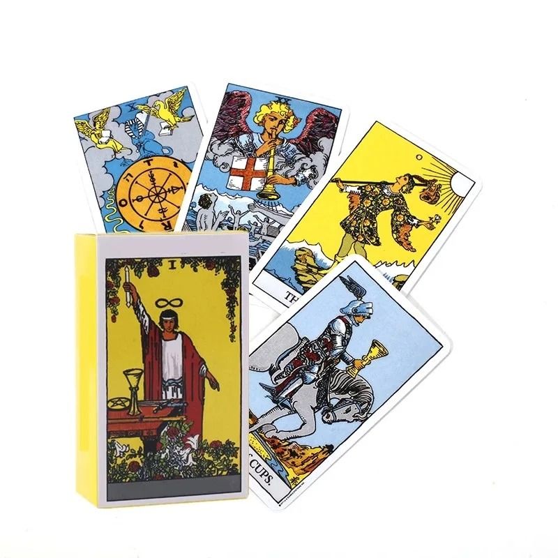 Rider Waite Tarot Deck | Professional Divination Oracle Cards | English & Spanish Versions