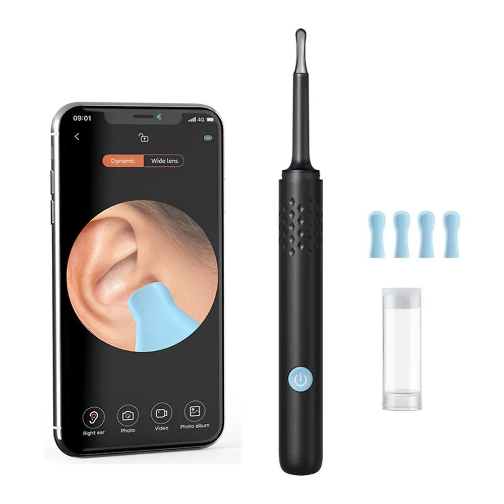 ClearView WiFi Ear Cleaner Camera – HD Otoscope Ear Wax Removal Tool with LED Lights