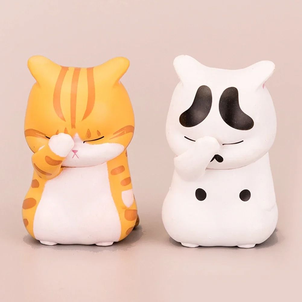 Kawaii Cute Cat Doll Desktop Ornamen