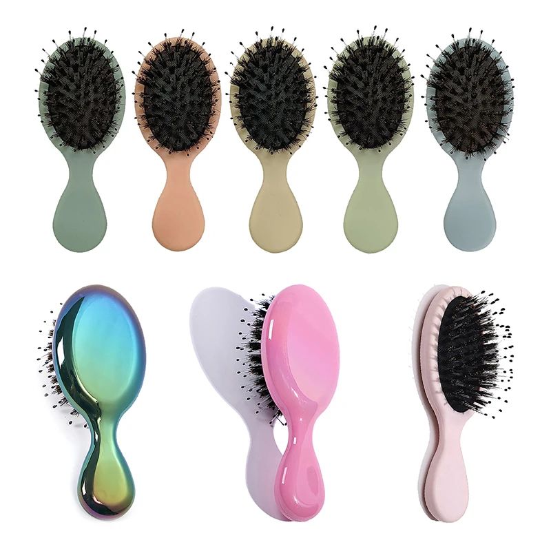 Natural Boar Bristle Oval Hair Brush