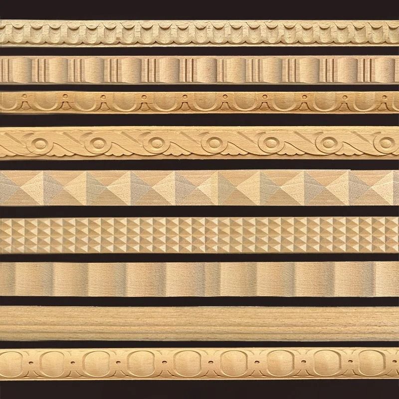 Architectural Narrative Trim – High-Definition Timber Miniature Sculpture
