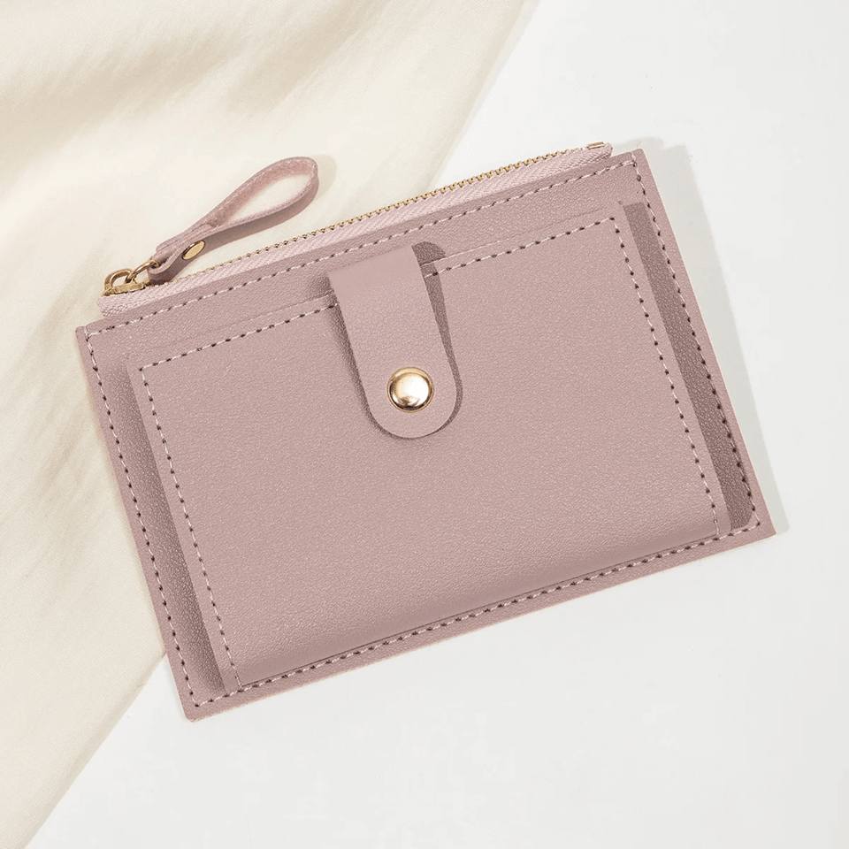 SlimLuxe Mini Card Holder Wallet