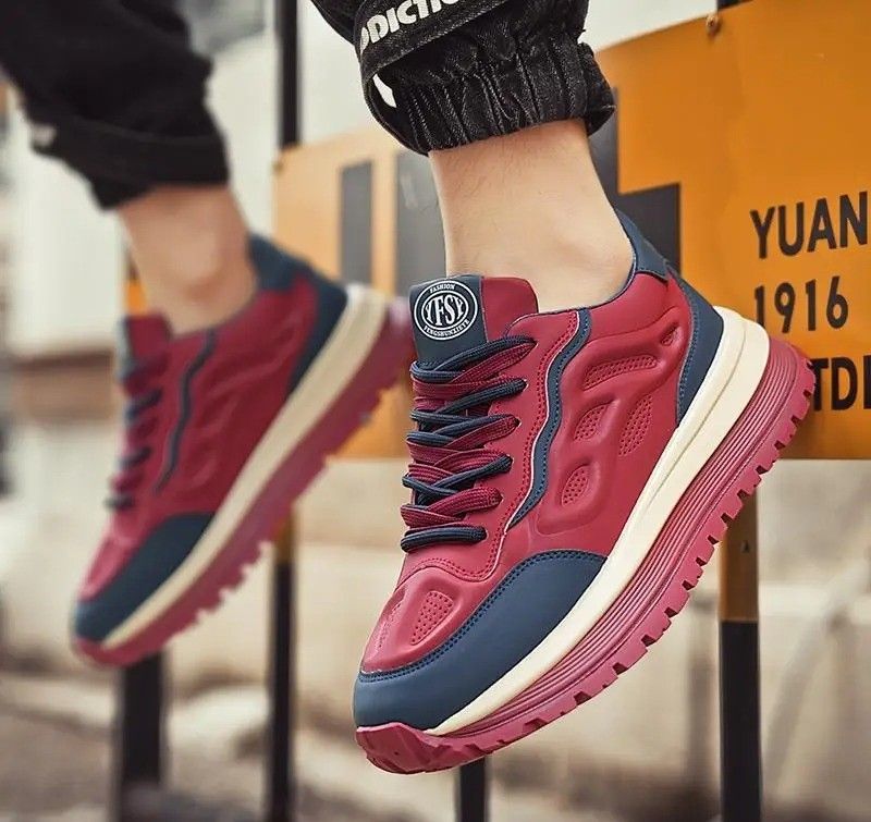 Mens Lightweight Running Shoes Casual Outdoor Low Top Sneakers