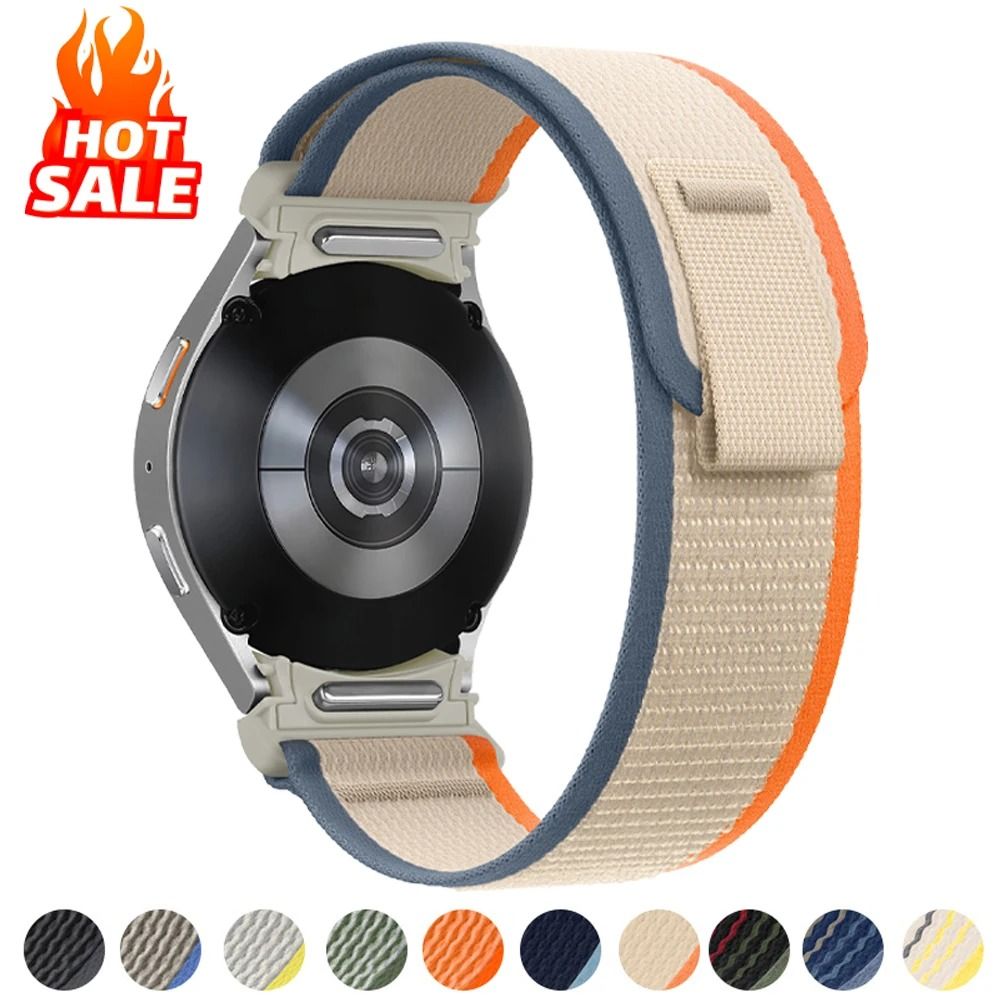 Trail Loop Nylon Band for Samsung Galaxy Watch 7 6 5 4 and Watch 6 Classic