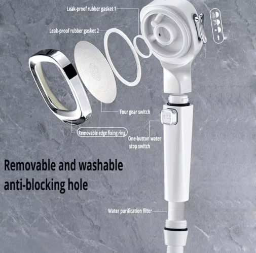 High Pressure Rain Shower Head – Boosted Water Flow Bathroom Upgrade