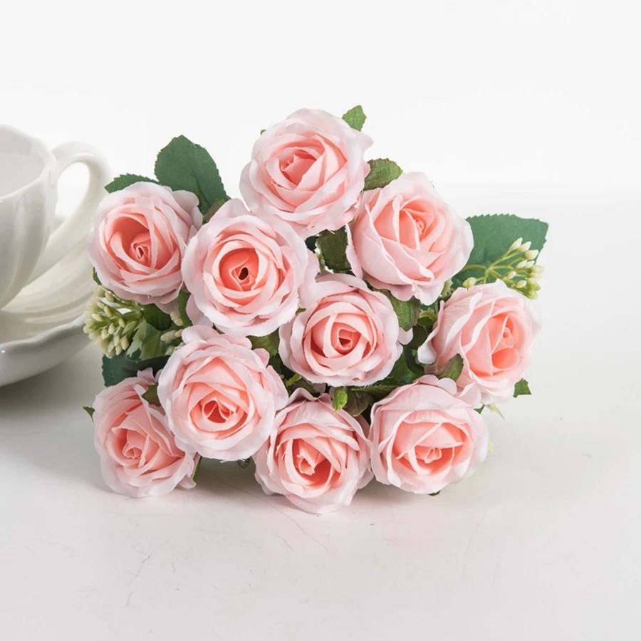 Elysian Silk White Rose Bundle