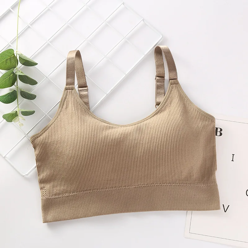 Women Seamless Brassiere Bra Full Cup Breathable Bralette Wire Free Comfort Sleep Bra Running Fitness Top High Quality Sport Top
