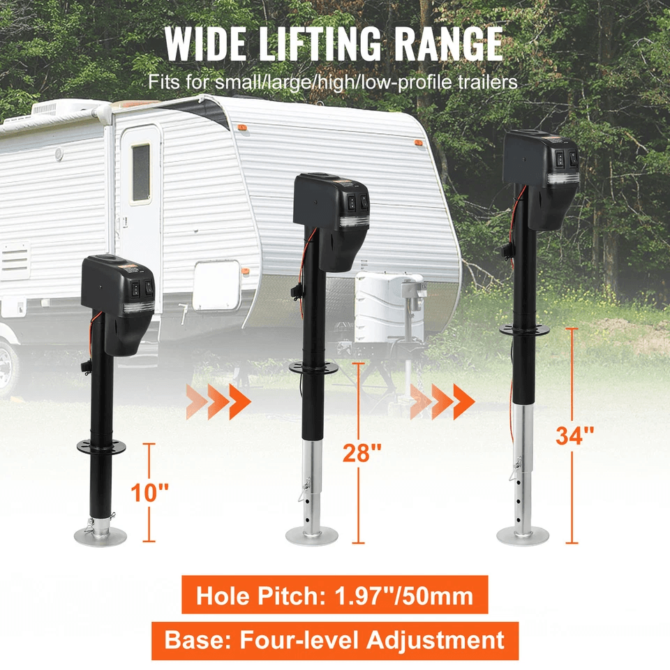 Heavy Duty Electric Trailer Jack RV Tongue Jack with Power Lift