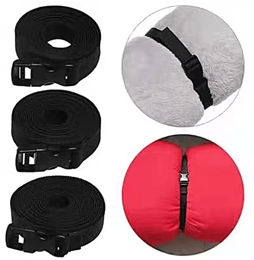 Nylon Luggage Tie Down Strap – Durable Cam Buckle Cargo Securing Belt