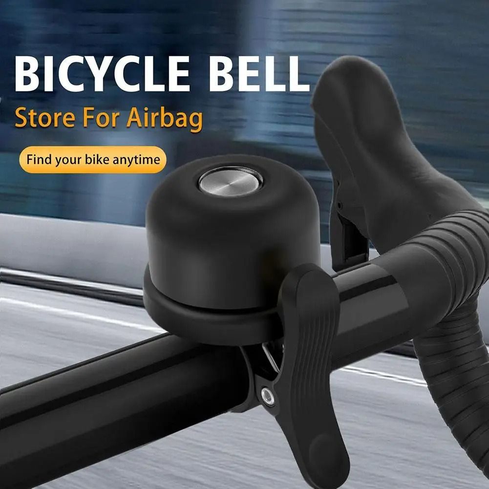 Aluminum Alloy Bicycle Bell Airtag Mount