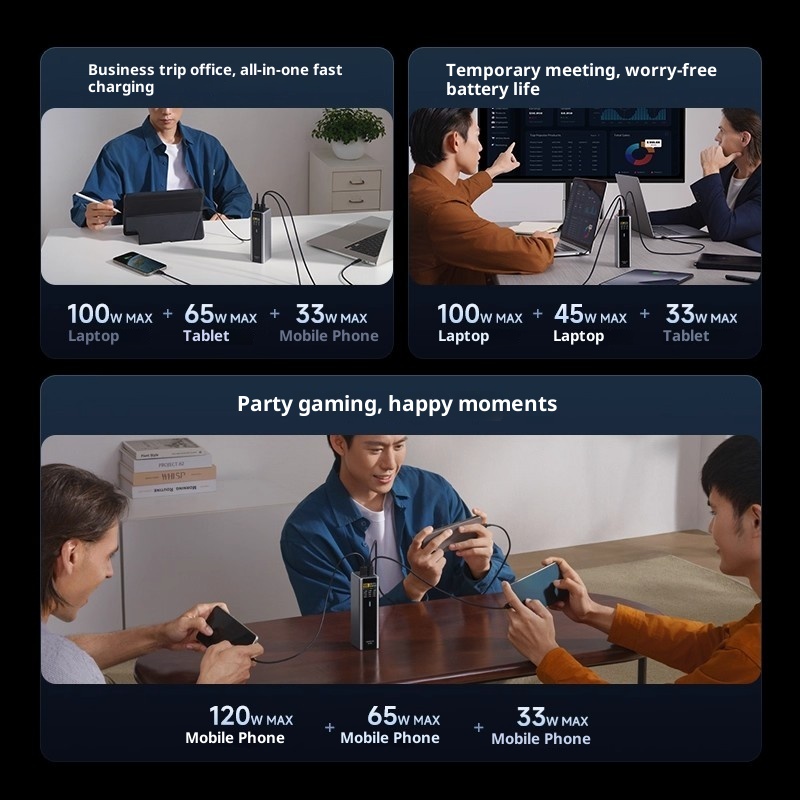 High Capacity Power Bank , Ultra Fast Self Charging, Digital Display Power Bank