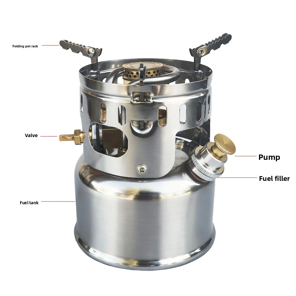 Professional Alcohol Stove & Gasification Burner for Camping & Coffee Brewing