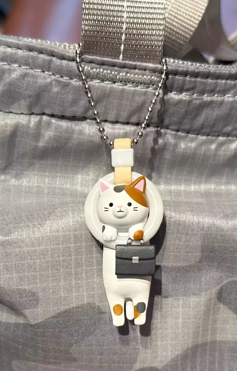 Kawaii Anime Hanging Ring Cat Figure Keychain Blind Box Toy