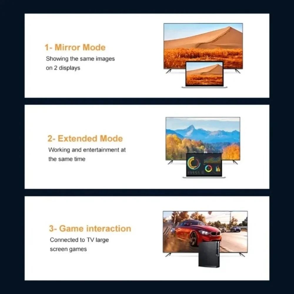 Ultra-HD 4K 30Hz HDMI Video & Audio Adapter Cable