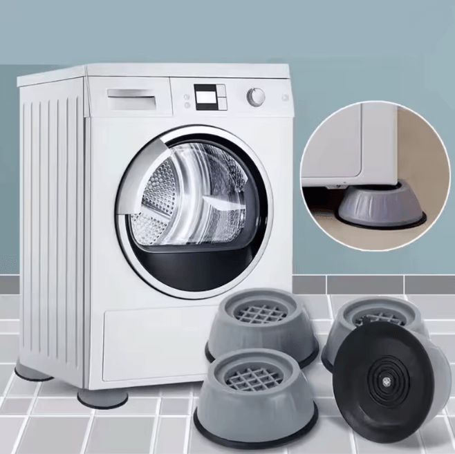 QuietStep Washing Machine Shock Pads Anti Vibration Silicone Feet
