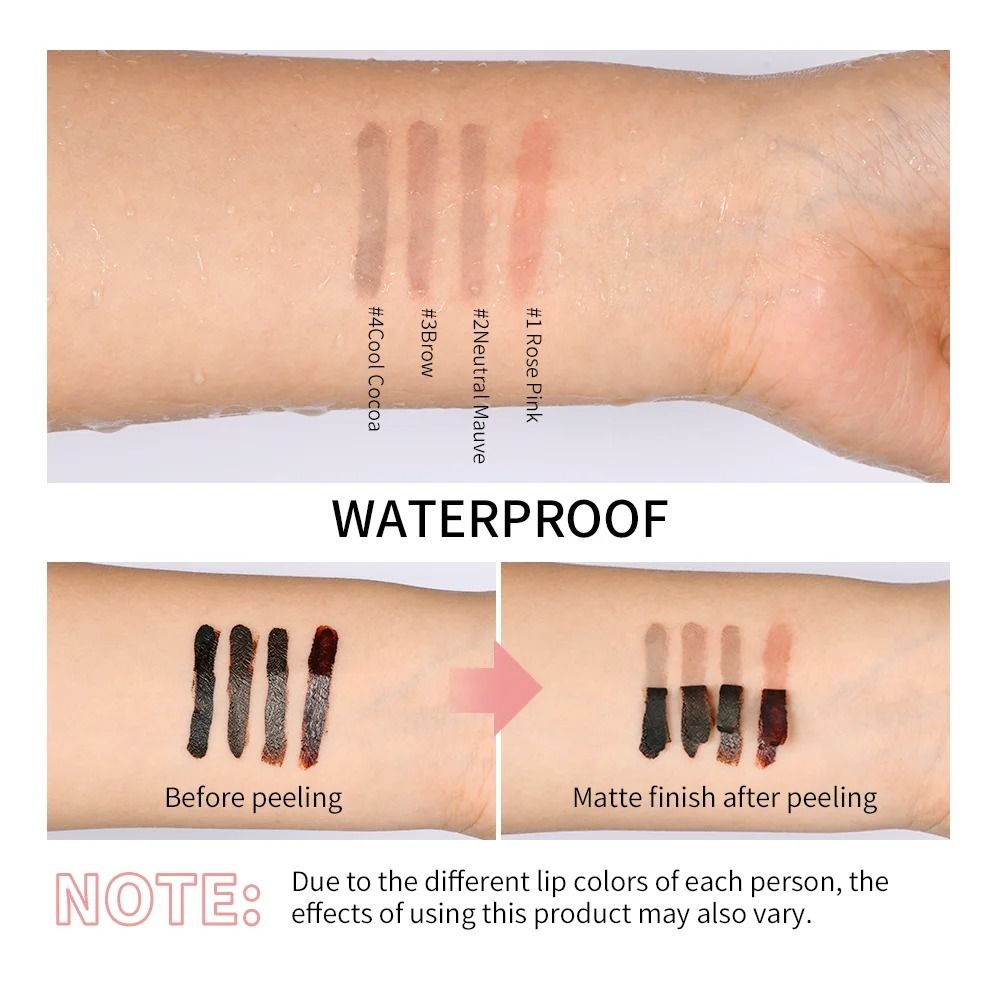 Highly Pigmented Peel-Off Lip Liner Tattoo